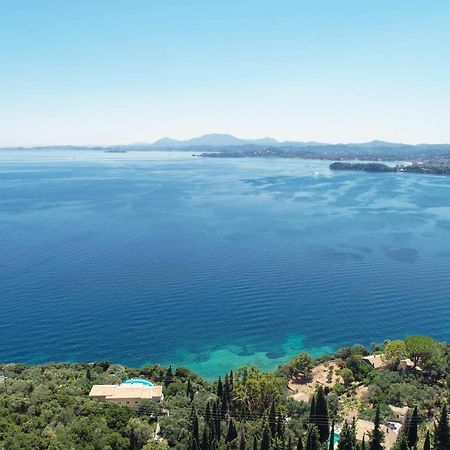 Adriana Sea View Villa Ipsos Exterior photo