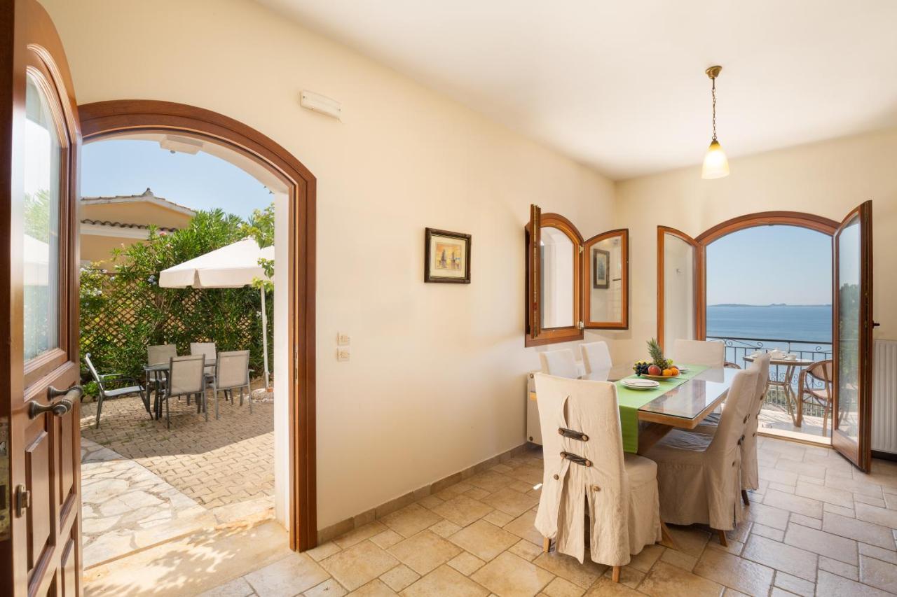Adriana Sea View Villa Ipsos Exterior photo
