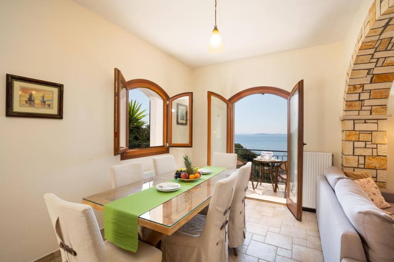 Adriana Sea View Villa Ipsos Exterior photo