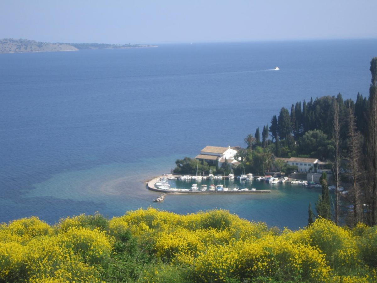 Adriana Sea View Villa Ipsos Exterior photo