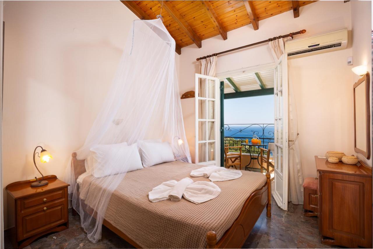 Adriana Sea View Villa Ipsos Exterior photo